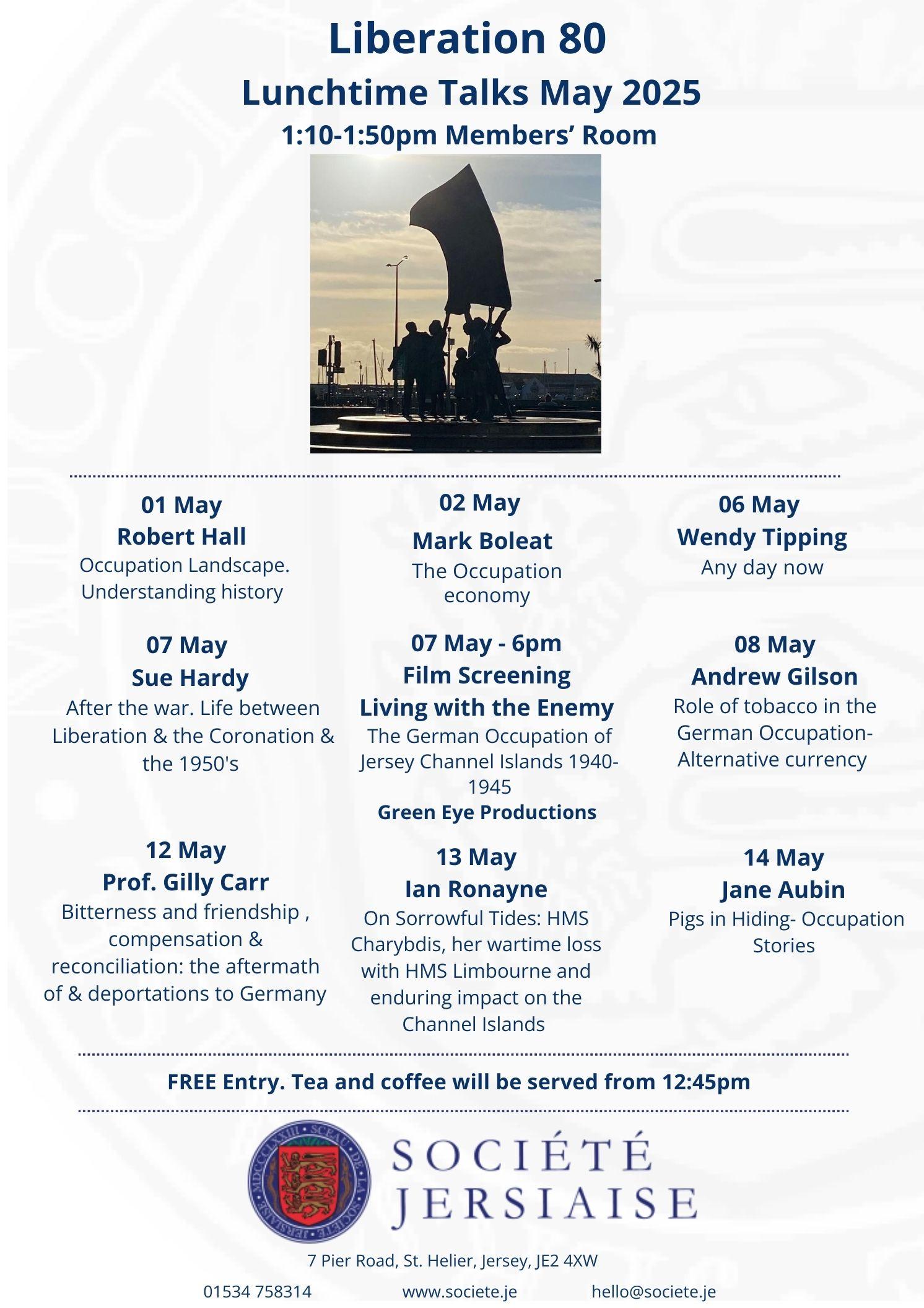 Societe Jersiaise talk Programme