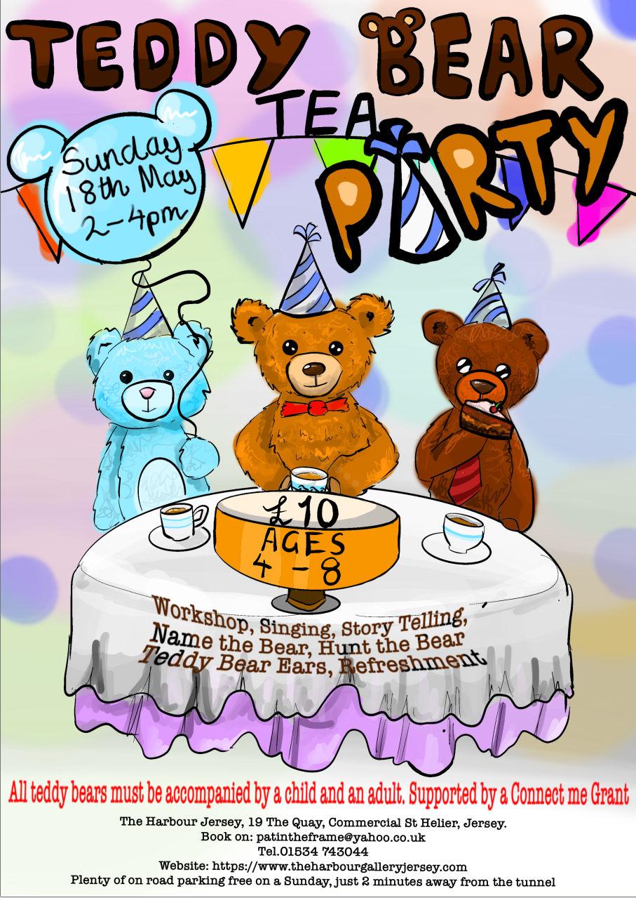 Teddy bear tea party
