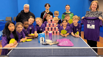 Guernsey Year 3s rally behind Skipton International’s new table tennis programme