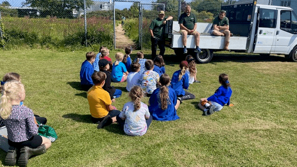 St Martin’s Primary pupils bring Guernsey Housing Association meadow to life
