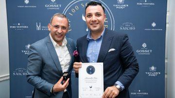 Head Sommelier at The Atlantic Hotel rises to no. 35 in Top 100 Sommeliers list