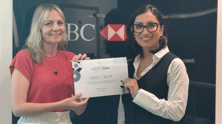 HSBC becomes first Tiny Seeds certified ‘Fertility Friendly Workplace’