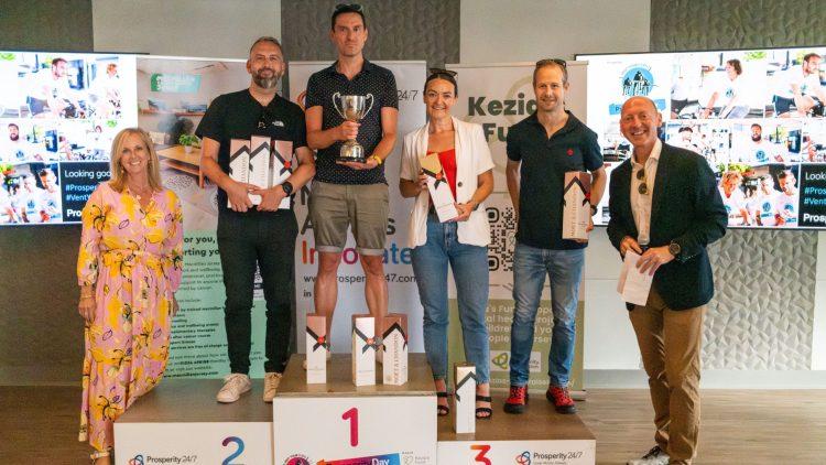Prosperity 24/7’s pedal power raises over £18,000 for Macmillan Cancer Support Jersey and Kezia’s Fund