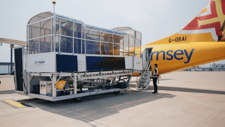 Aurigny to introduce new electric Aviramps at Southampton and Gatwick