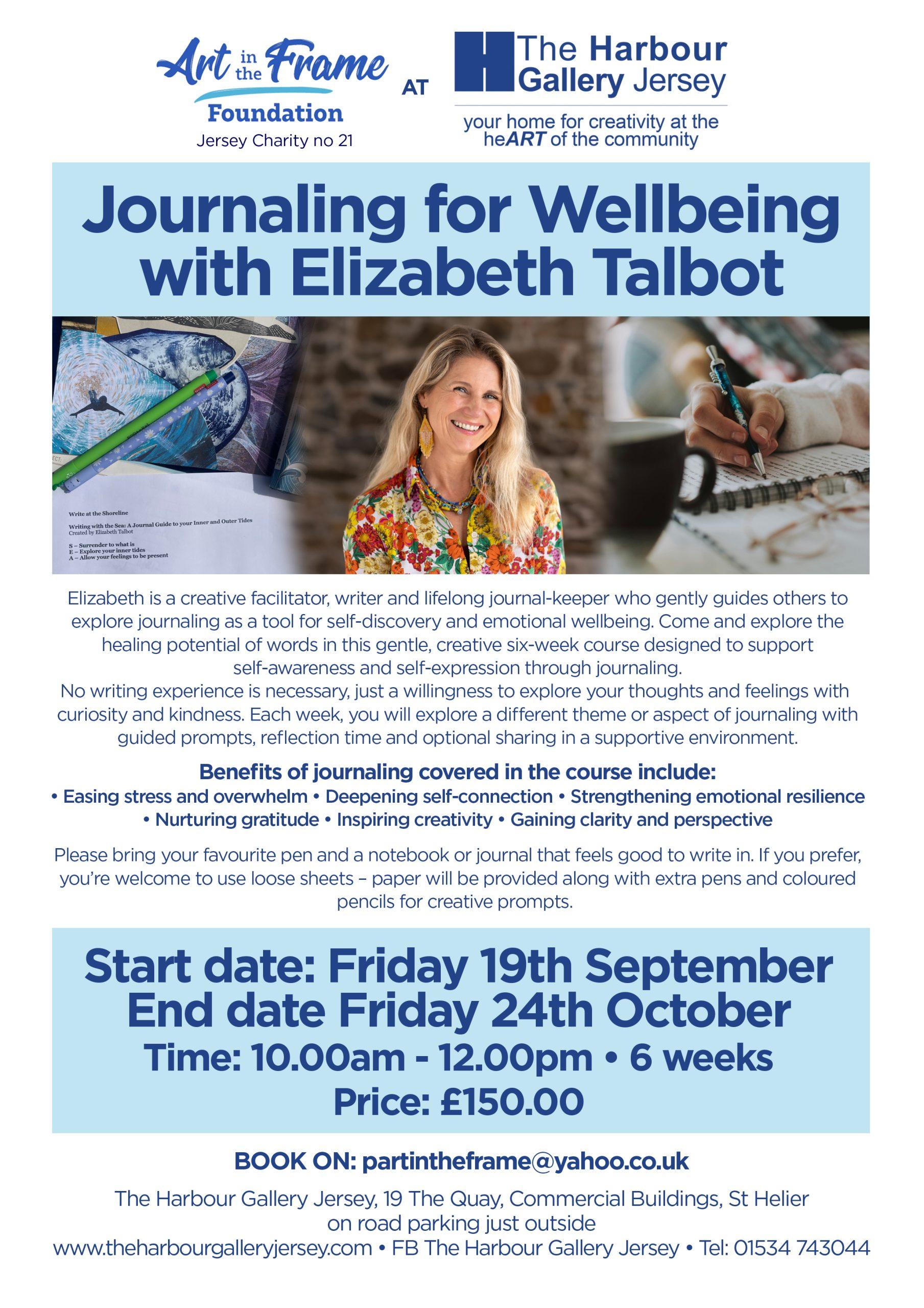 Harbour Gallery Journalling for Wellbeing