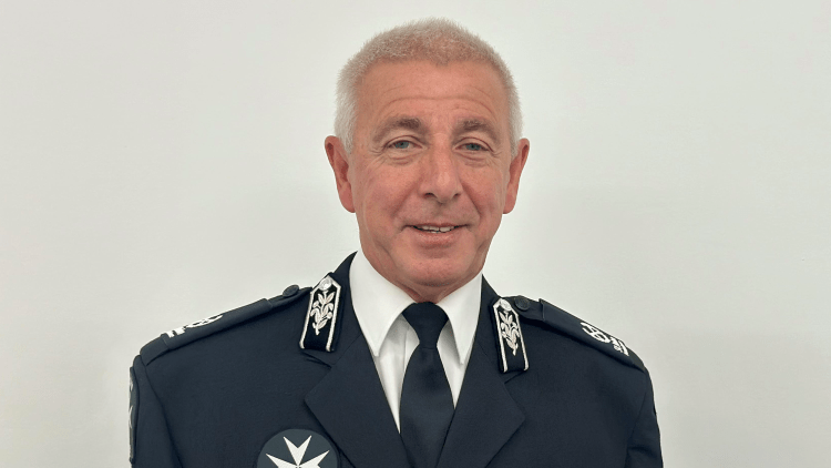 New Commander promoted in the Order of St John