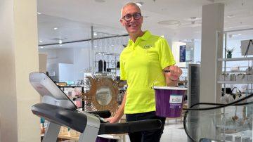de Gruchy colleagues walk a marathon in store to support Freeda