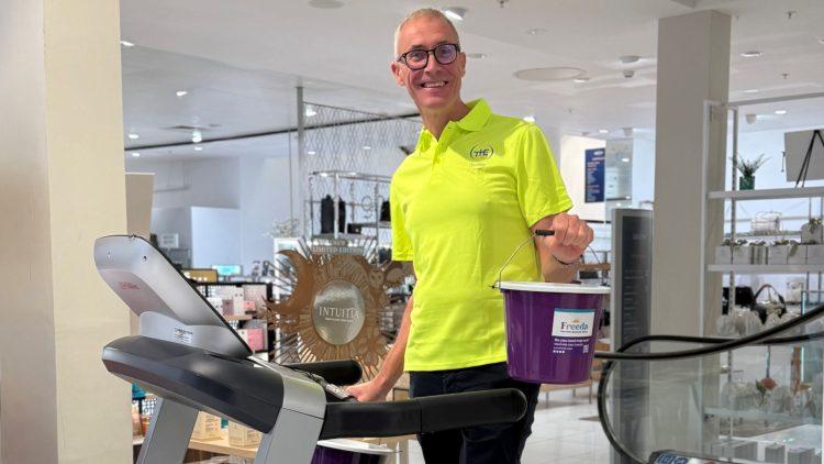 de Gruchy colleagues walk a marathon in store to support Freeda