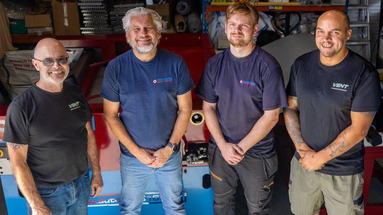Vent team Guernsey