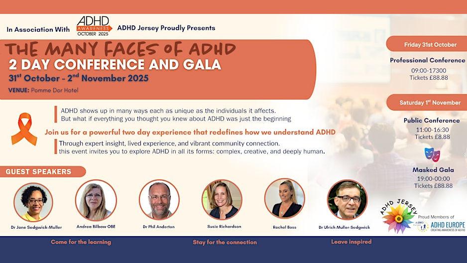 The Many Faces of ADHD – Conference & Gala 2025 - Channel Eye