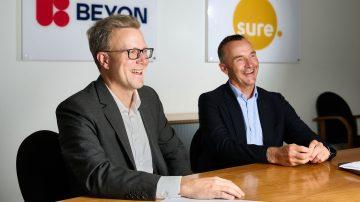 Through our connection with Beyon, Sure is a global business