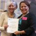 Gail Edwards and Professor Michelle Bateman