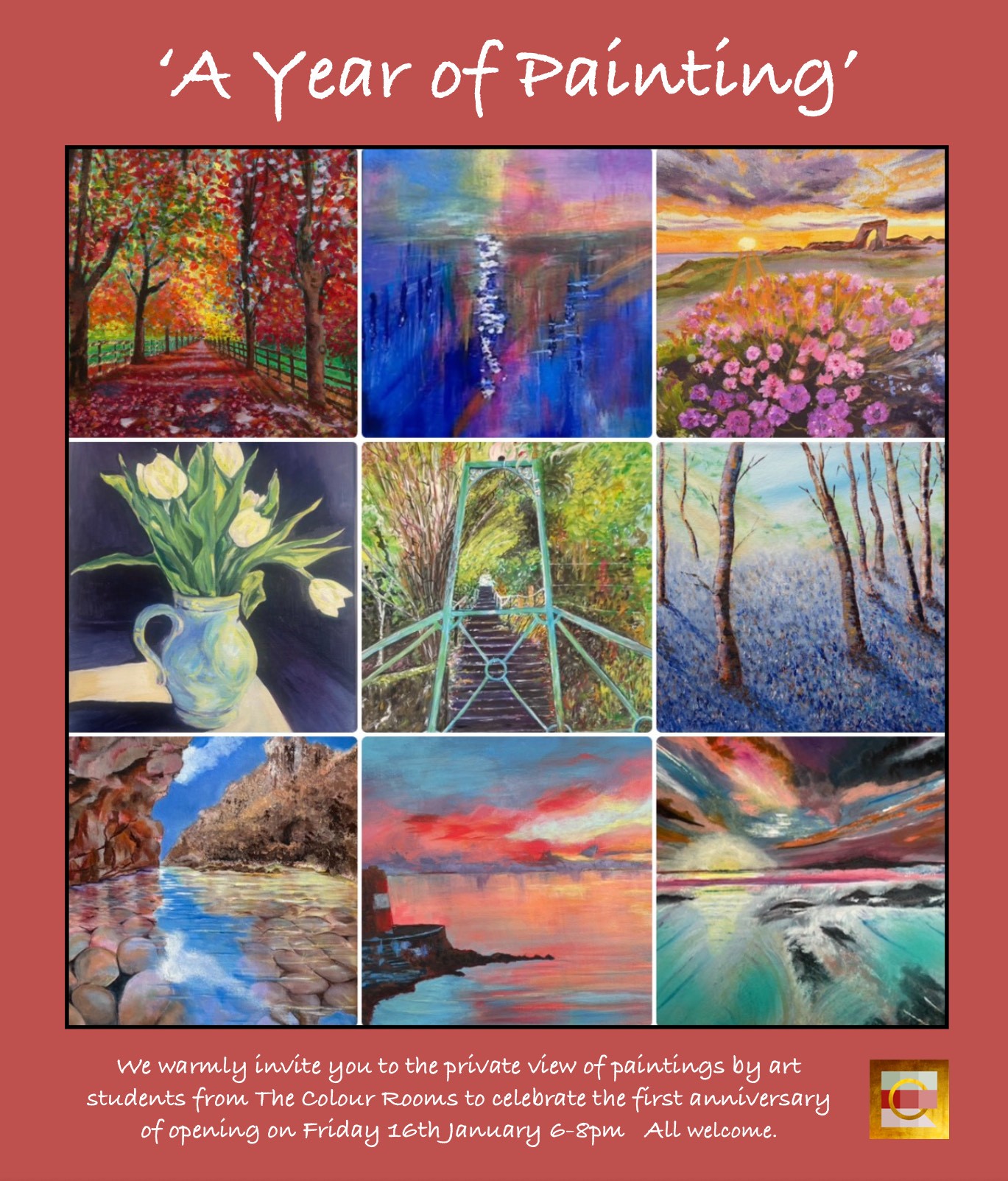 The Colour Rooms - A year of painting