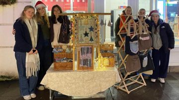 Young entrepreneurs give discarded denim a second life