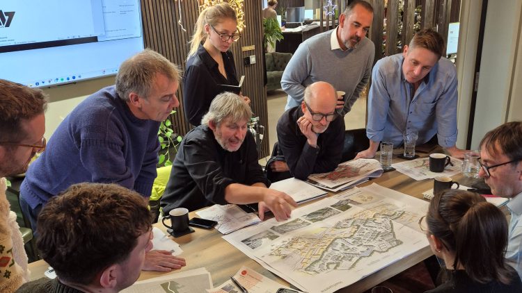 Six local architectural practices collaborate on plan for 12-acre La Vrangue site