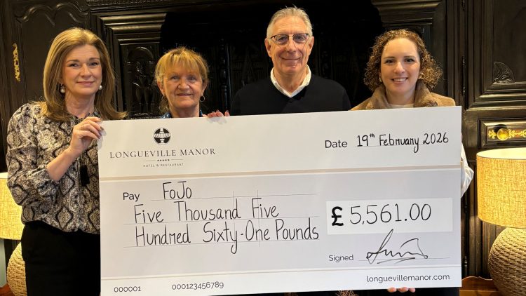 Longueville Manor guests raise over £5,500 for Friends of Jersey Oncology