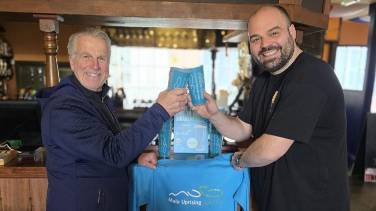 Male Uprising Guernsey launches reusable pint cup campaign to raise awareness of male cancers