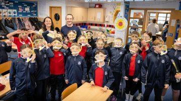 Mourant makes a splash with snorkel donation to St Helier school children