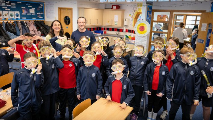 Mourant makes a splash with snorkel donation to St Helier school children