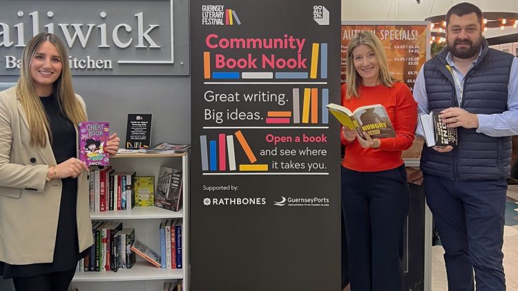 Guernsey Literary Festival launches Community Book Nook at Airport