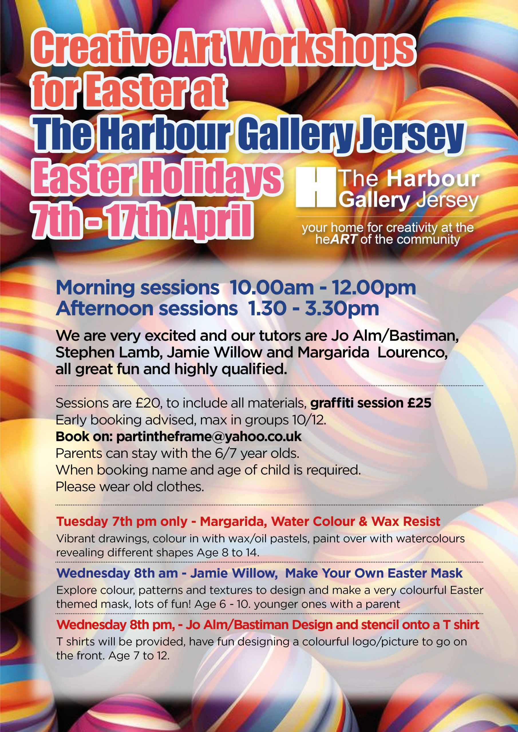 Harbour Gallery Kids Easter Workshops
