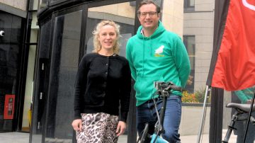 Helen Wyatt of Mourant & Rollo de Sausmarez of Better Journeys Project