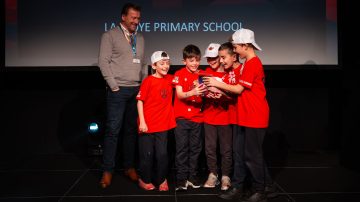 Pupils race to victory in first ever STEM Racing Primary Finals in Jersey