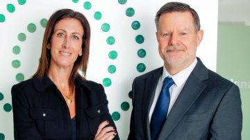 Vicky Stables (left) and Andrew Hudson (right)