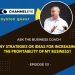 Ask the Business Coach: Any strategies or ideas for increasing the profitability of my business?