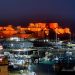 Castle Cornet illuminated to mark Bitcoin Summit