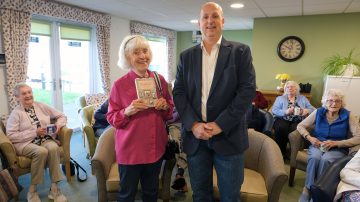 Community book bundles donated to care homes across the island