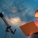 Telescope night sky