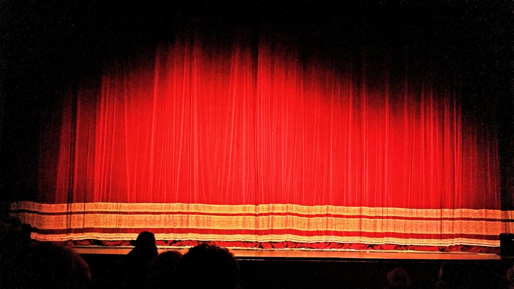 Theatre stage curtains