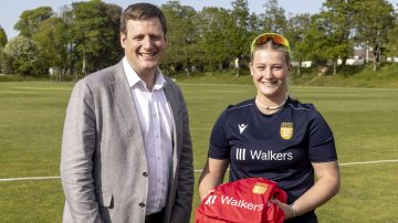Walkers backs girls’ cricket development in Jersey