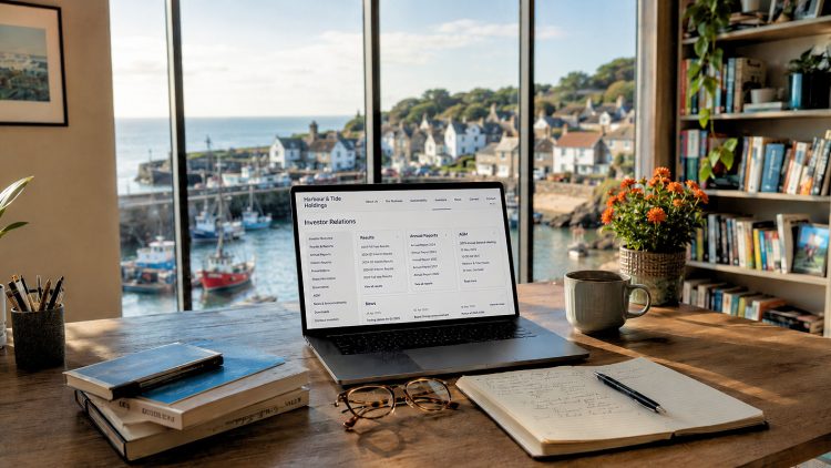 Channel Eye Insight Desk harbour view