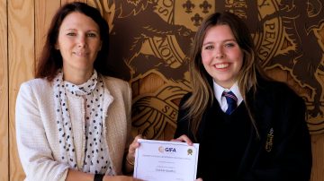 GIFA awards 2026-06 01 Snickerdoodles from Elizabeth College, with Kate Solway