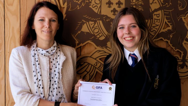 GIFA awards 2026-06 01 Snickerdoodles from Elizabeth College, with Kate Solway