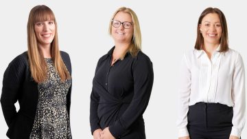 Nichola Brennan, Danielle Brouard, Charlotte Goncalves