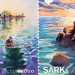 Sark Victor Hugo Souvenir stamps