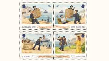 Guernsey Post to issue stamps celebrating two extraordinary postal journeys