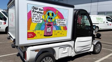 Jersey Post’s mini electric vans make-over revealed