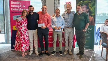 Golf day raises almost £30,000 for islanders affected by breast cancer