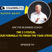 Ask the Business Coach: The 3 3 Focus – Your formula to finish the year strong