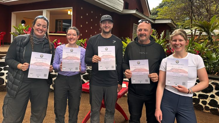 Guernsey team’s Kilimanjaro tribute raises more than £22,000 for Les Bourgs hospice