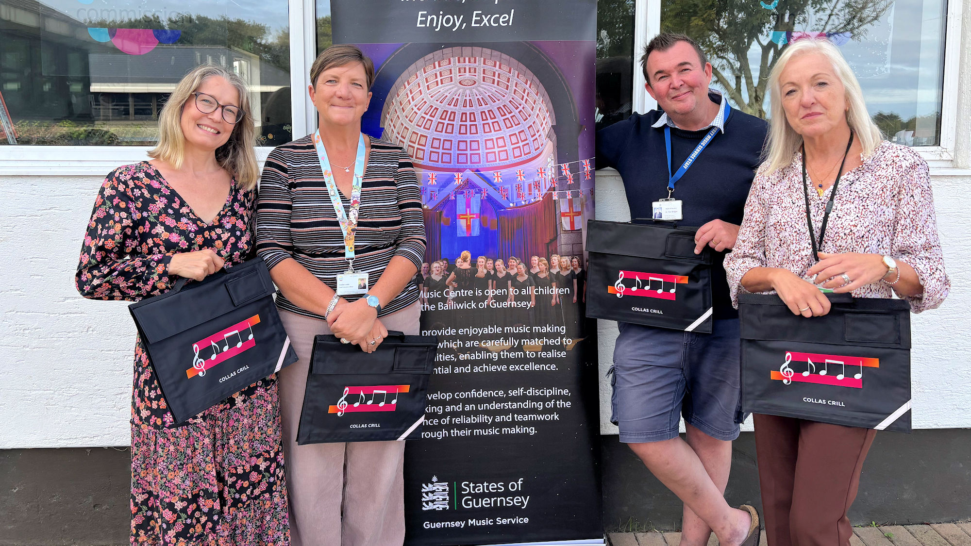 Le Rondin pupils make music thanks to new initiative