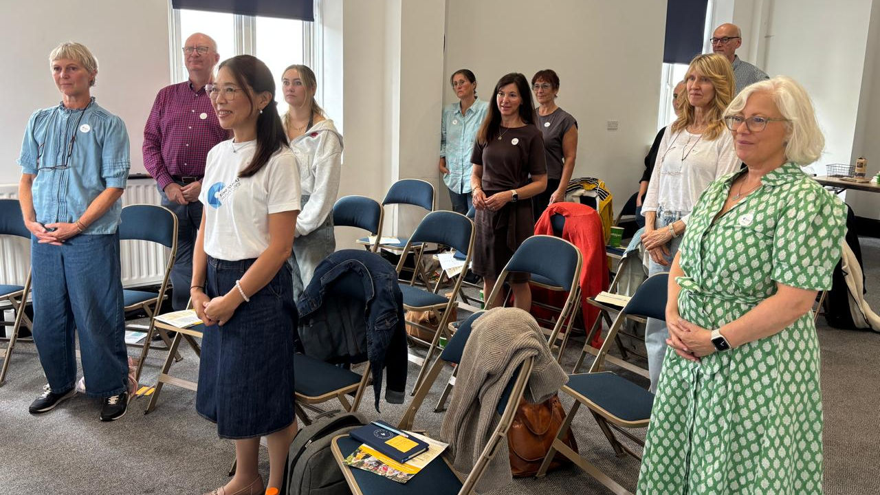 Music, Singing and Parkinson’s: UK charity visits to train local providers