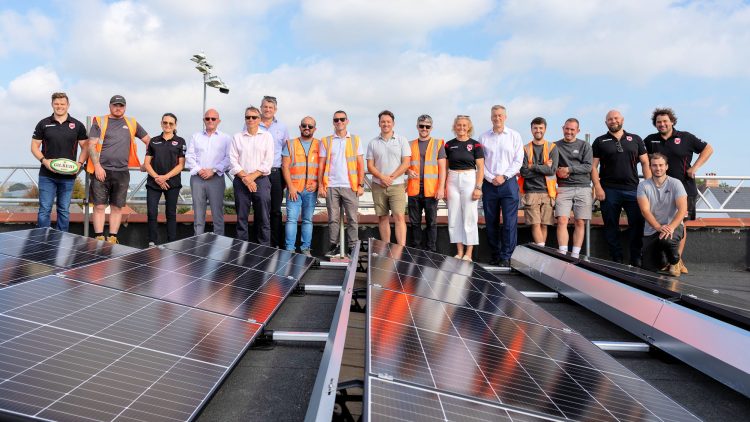 Jersey rugby club wins solar installation to help cut energy costs
